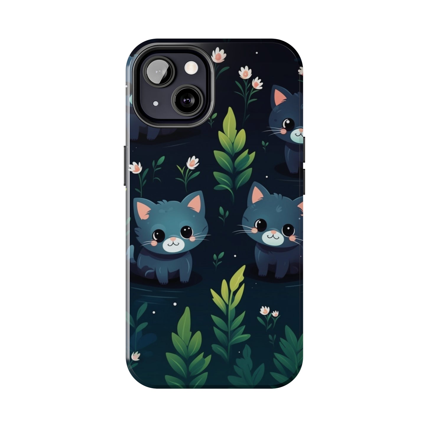 Woodsy Kitten Tough Phone Cases