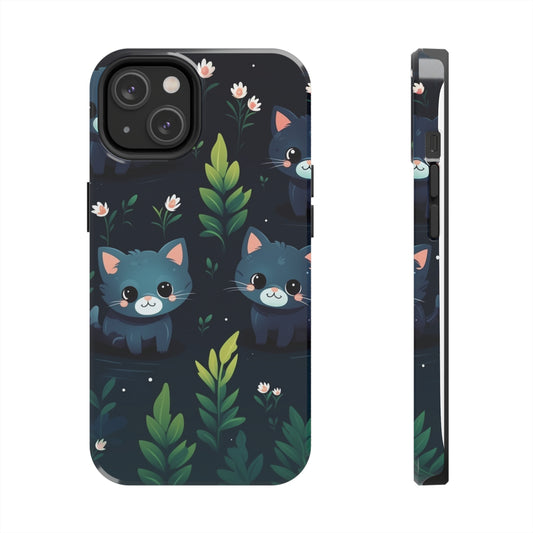 Woodsy Kitten Tough Phone Cases