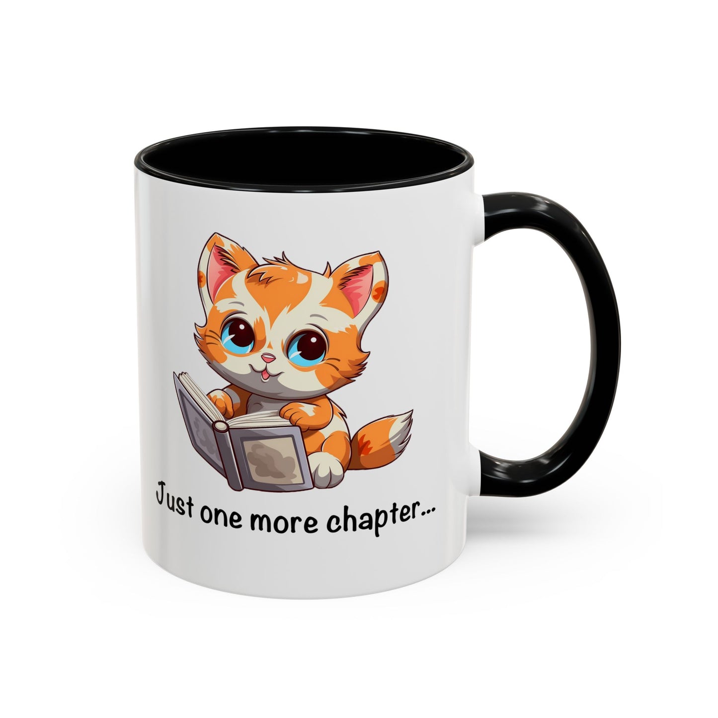 Just One More Chapter Accent Coffee Mug