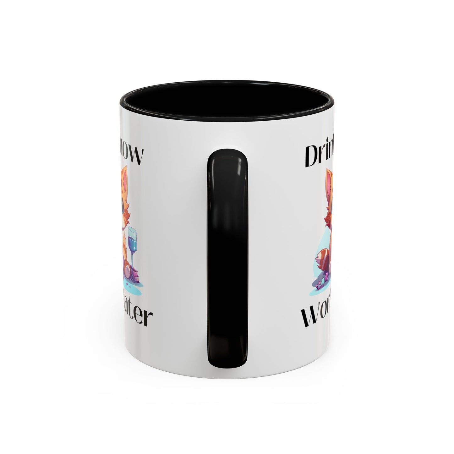 Drink Now Accent Coffee Mug