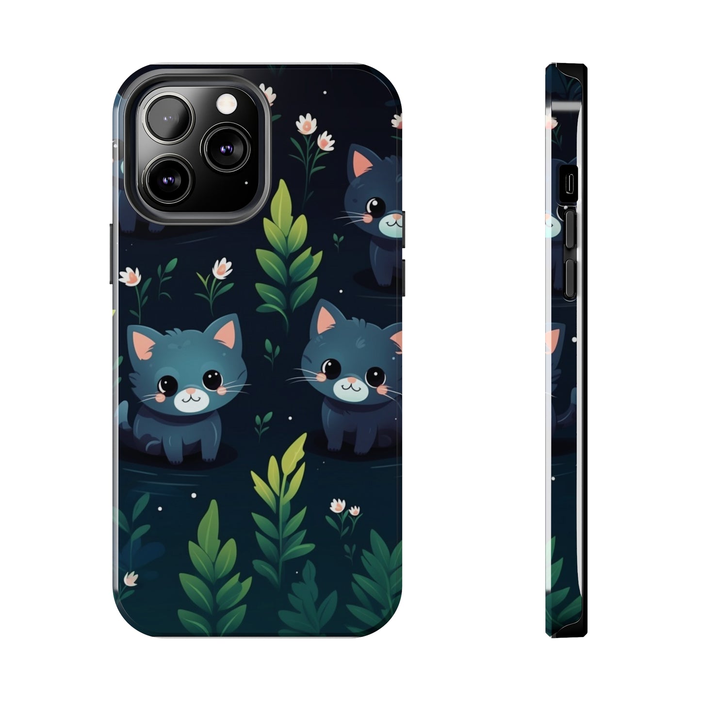 Woodsy Kitten Tough Phone Cases