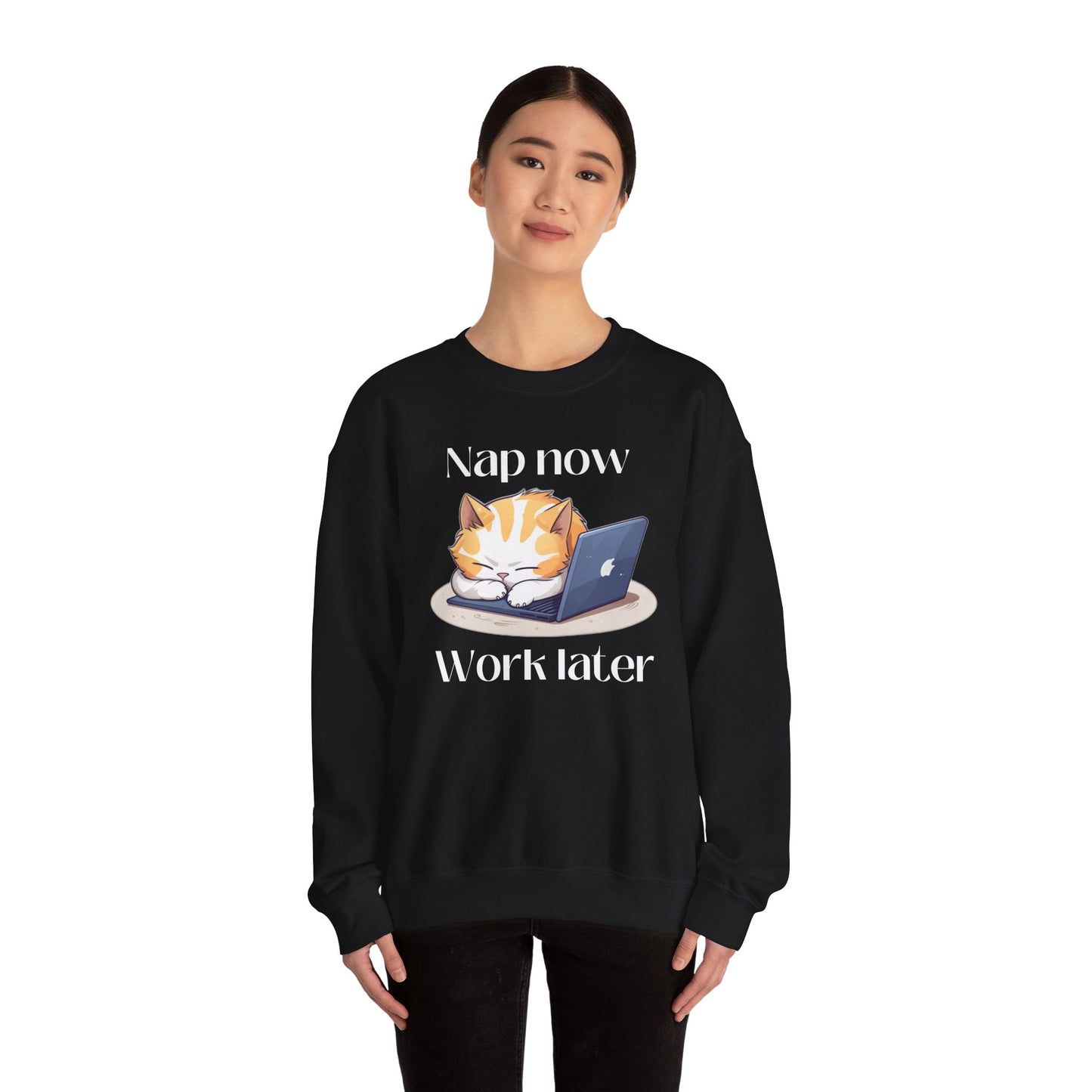 Nap Now Unisex Heavy Blend™ Crewneck Sweatshirt