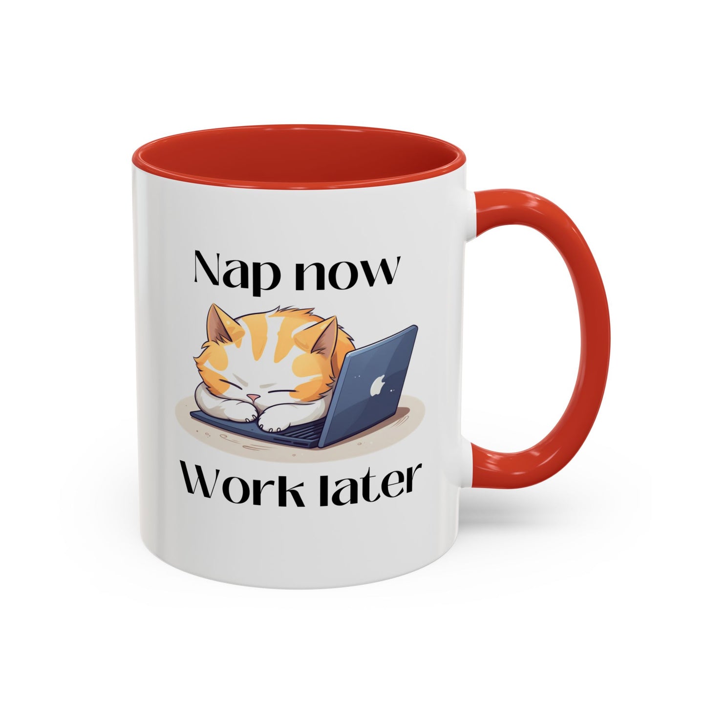 Nap Now Accent Coffee Mug