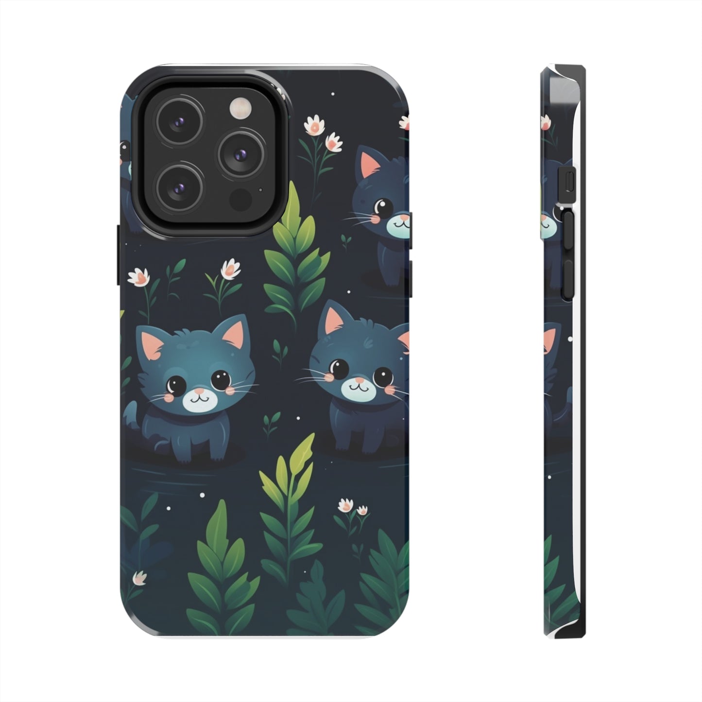 Woodsy Kitten Tough Phone Cases