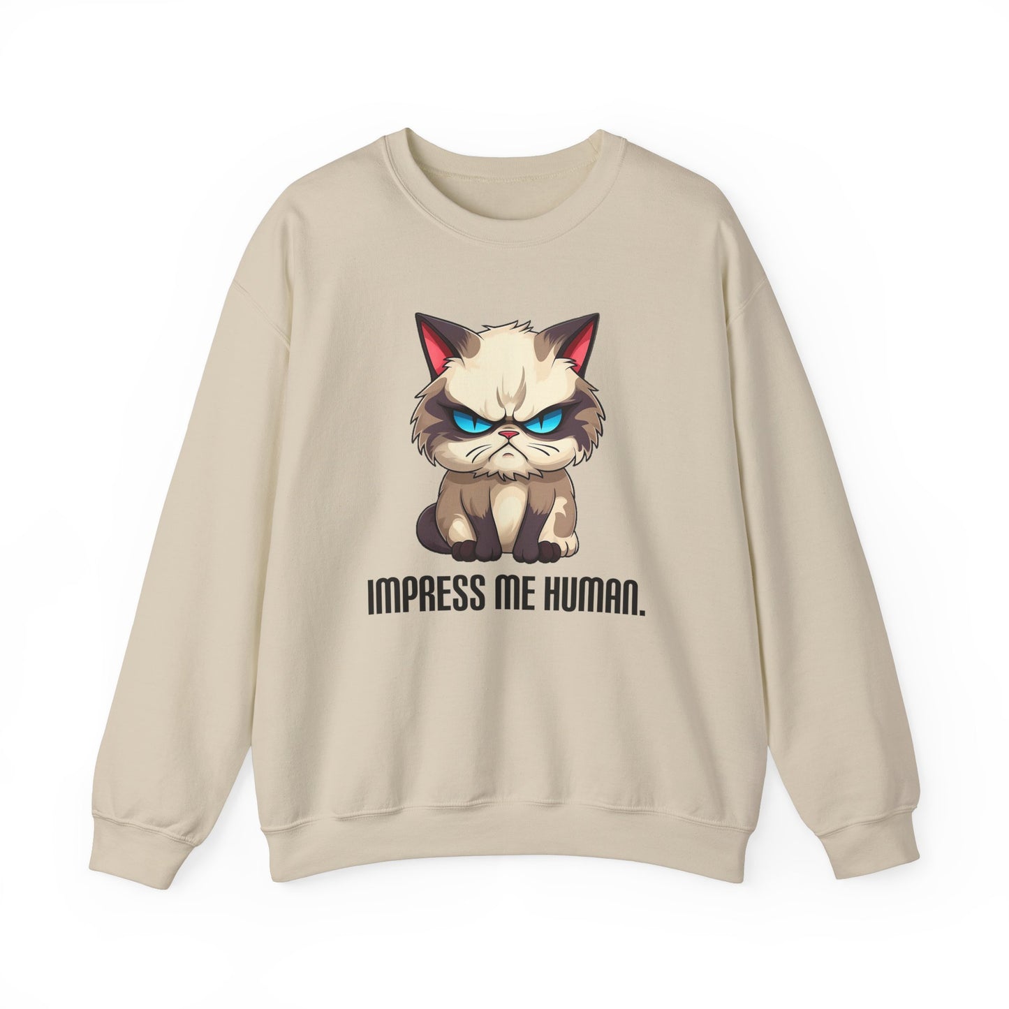 Impress Me Human Unisex Heavy Blend™ Crewneck Sweatshirt