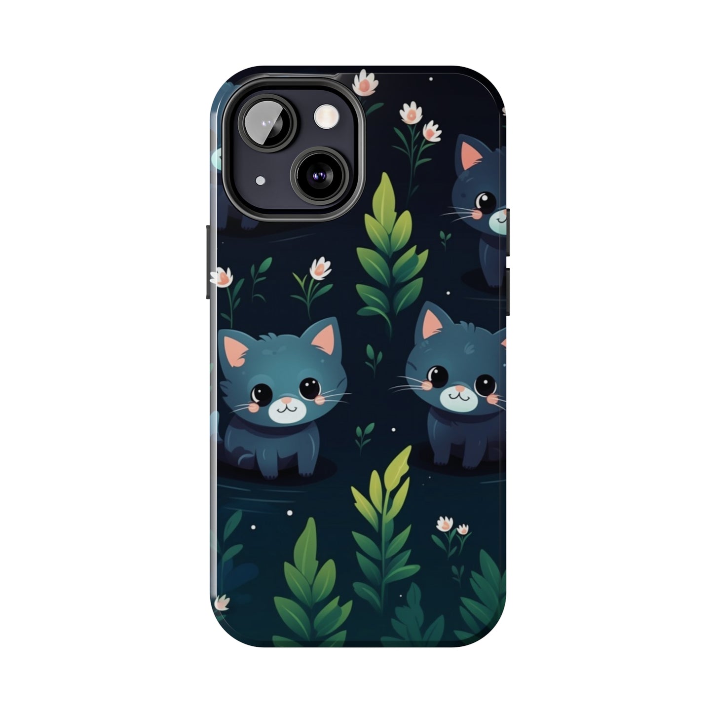 Woodsy Kitten Tough Phone Cases