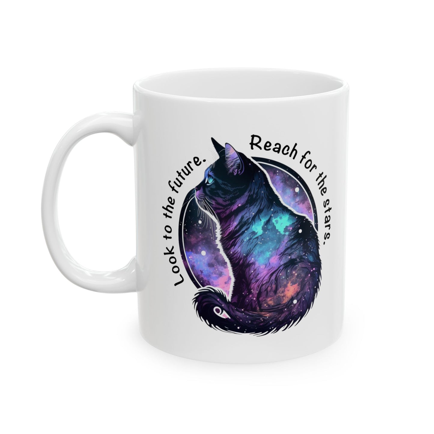 Look to the Stars Ceramic Mug