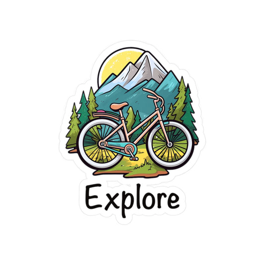 Explore Vinyl Sticker