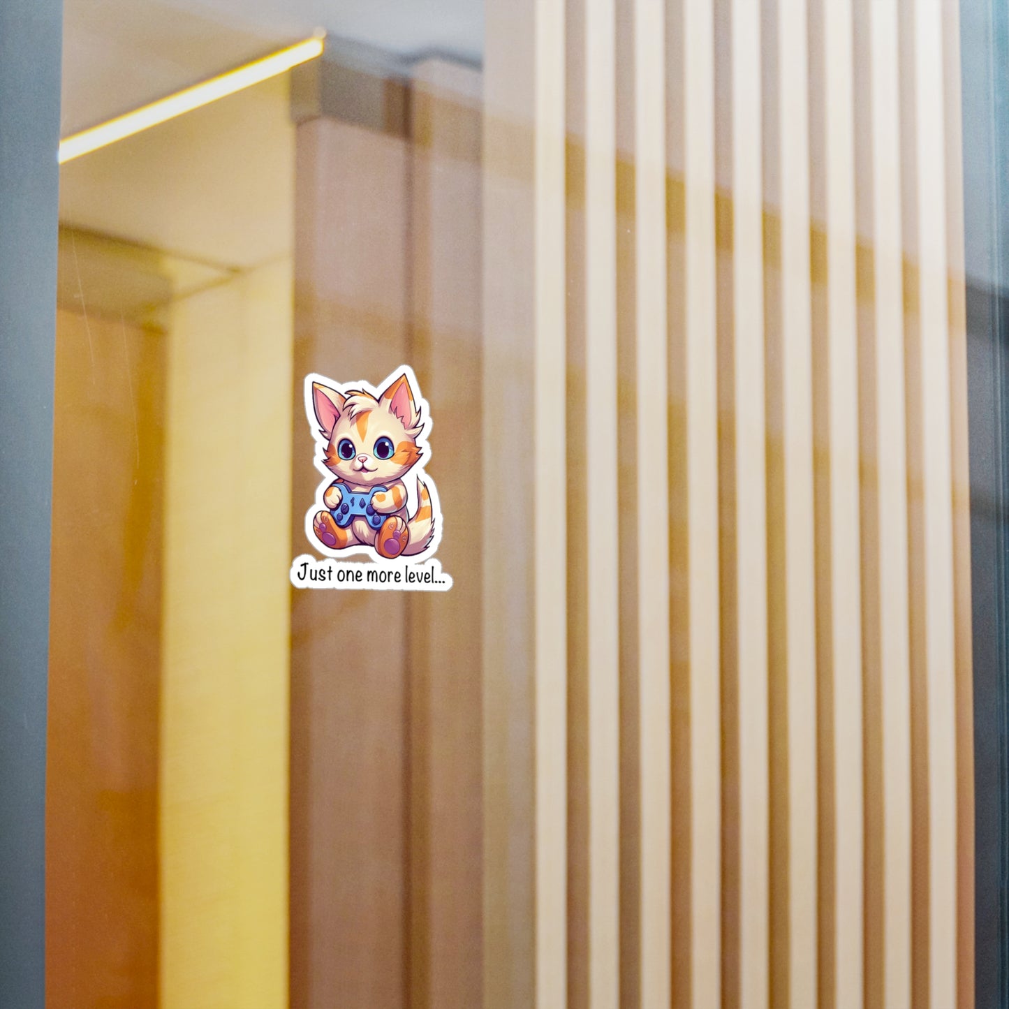 Just One More Level Vinyl Sticker