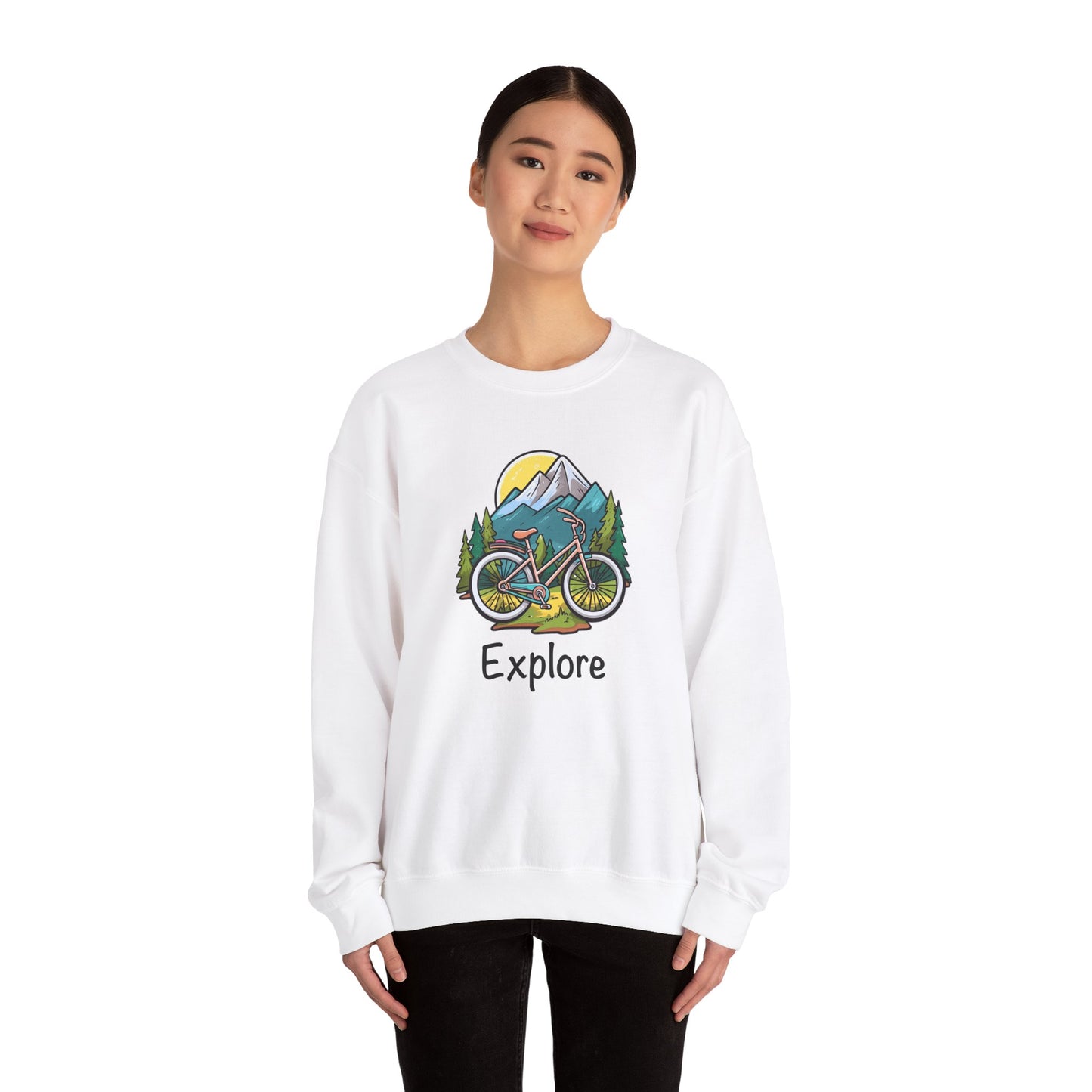 Explore Unisex Heavy Blend™ Crewneck Sweatshirt