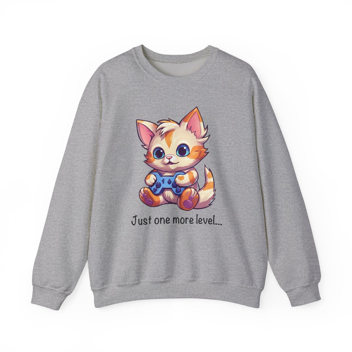 Just One More Level Unisex Heavy Blend™ Crewneck Sweatshirt