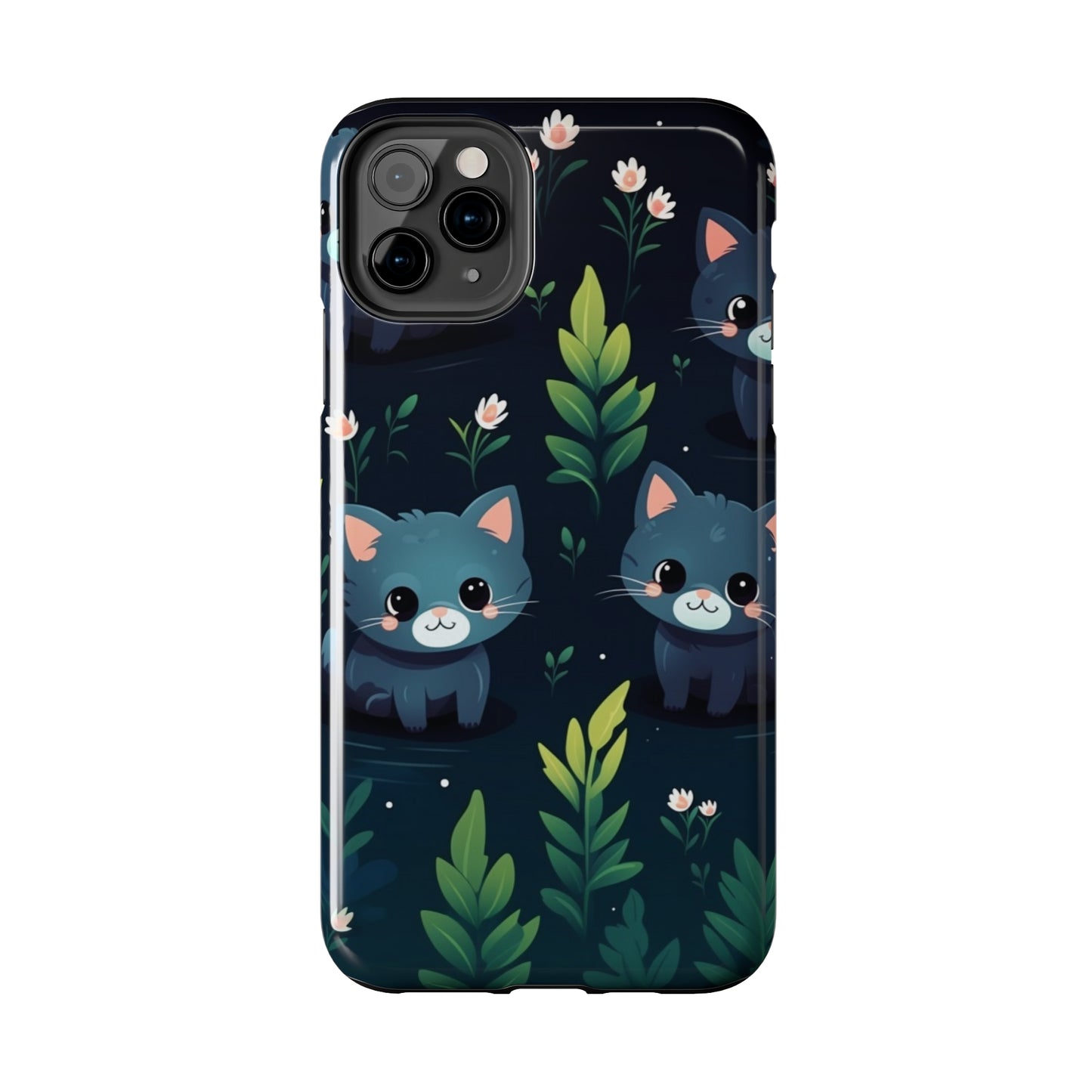 Woodsy Kitten Tough Phone Cases