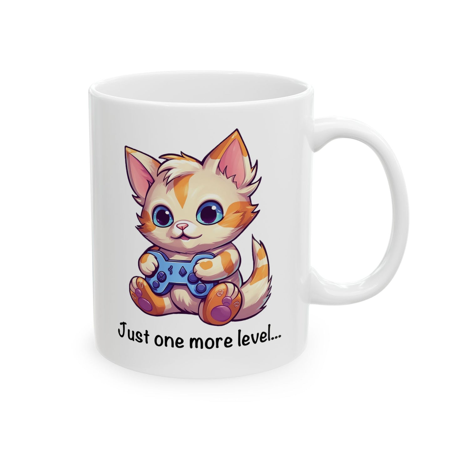 Just One More Level Ceramic Mug