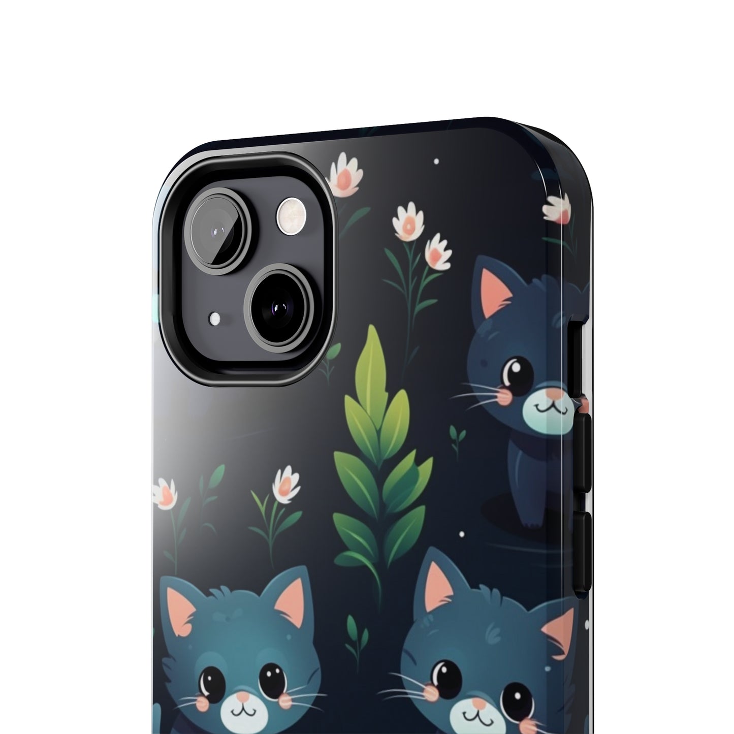 Woodsy Kitten Tough Phone Cases