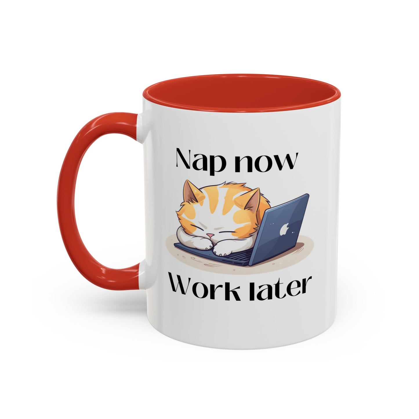 Nap Now Accent Coffee Mug