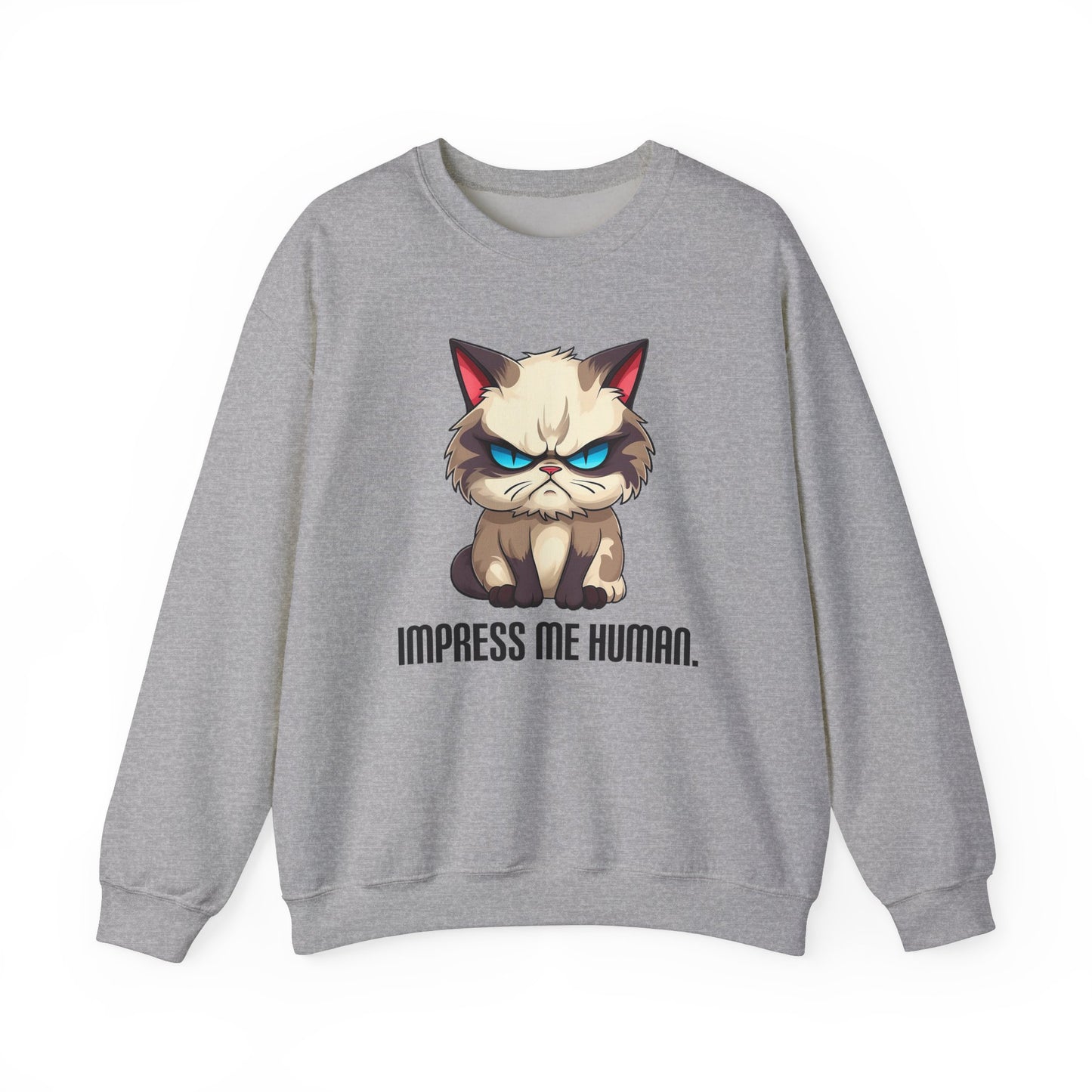 Impress Me Human Unisex Heavy Blend™ Crewneck Sweatshirt