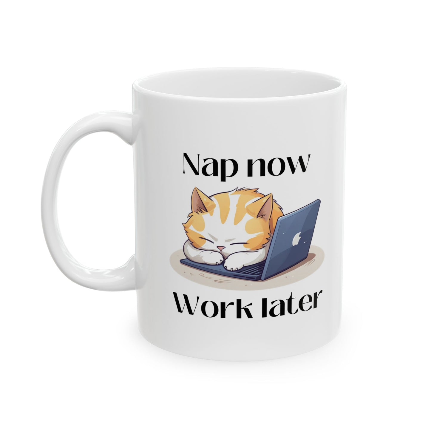 Nap Now Ceramic Mug 11oz