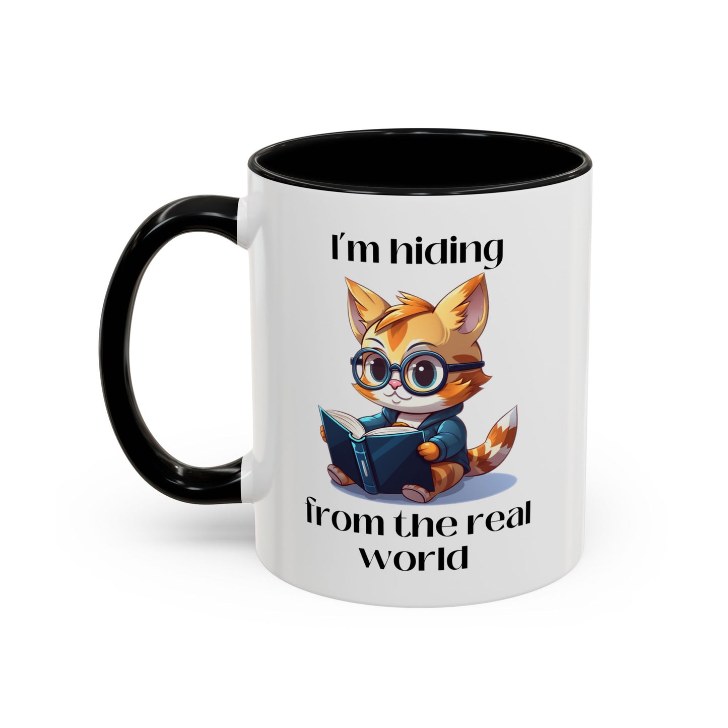 I’m Hiding Accent Coffee Mug