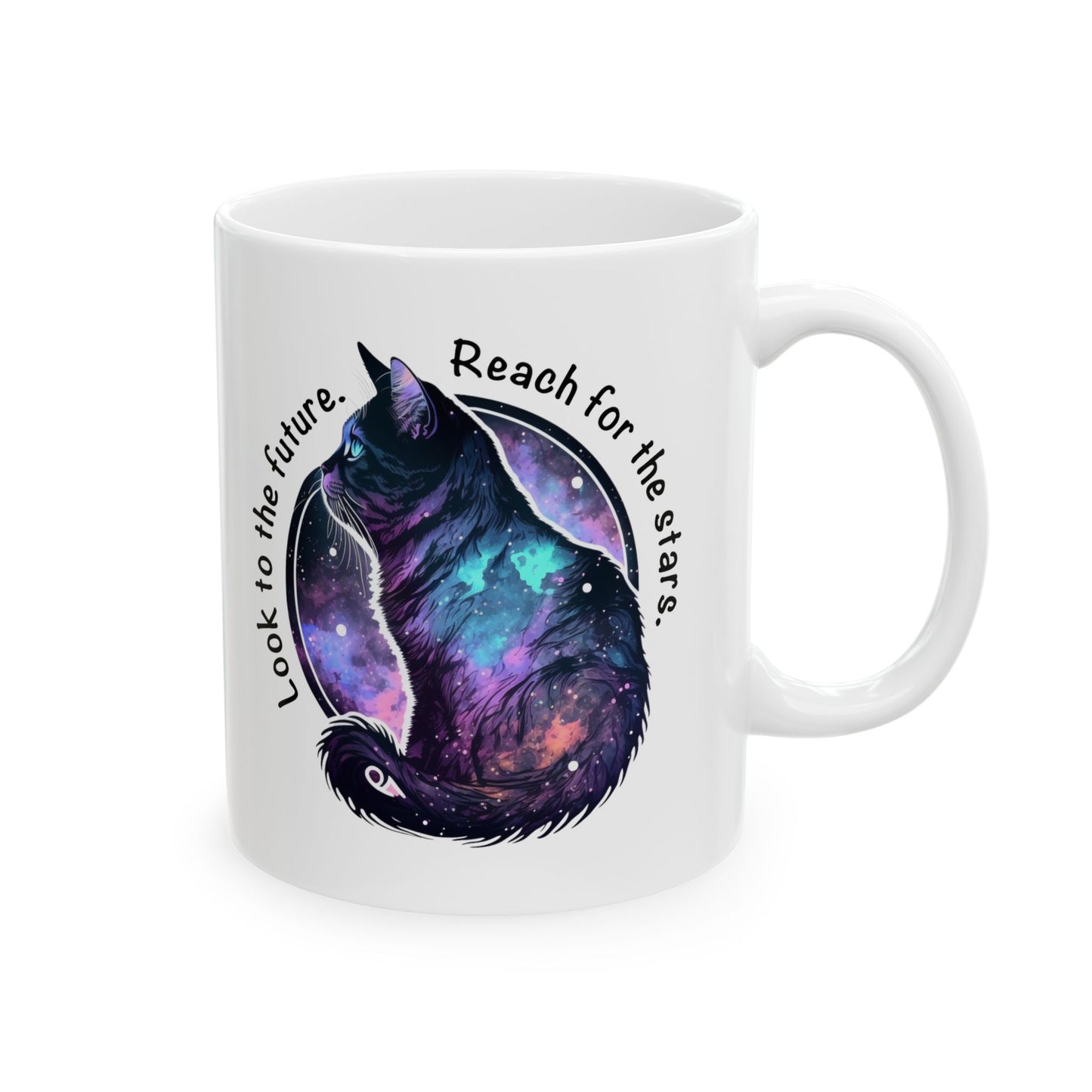 Look to the Stars Ceramic Mug