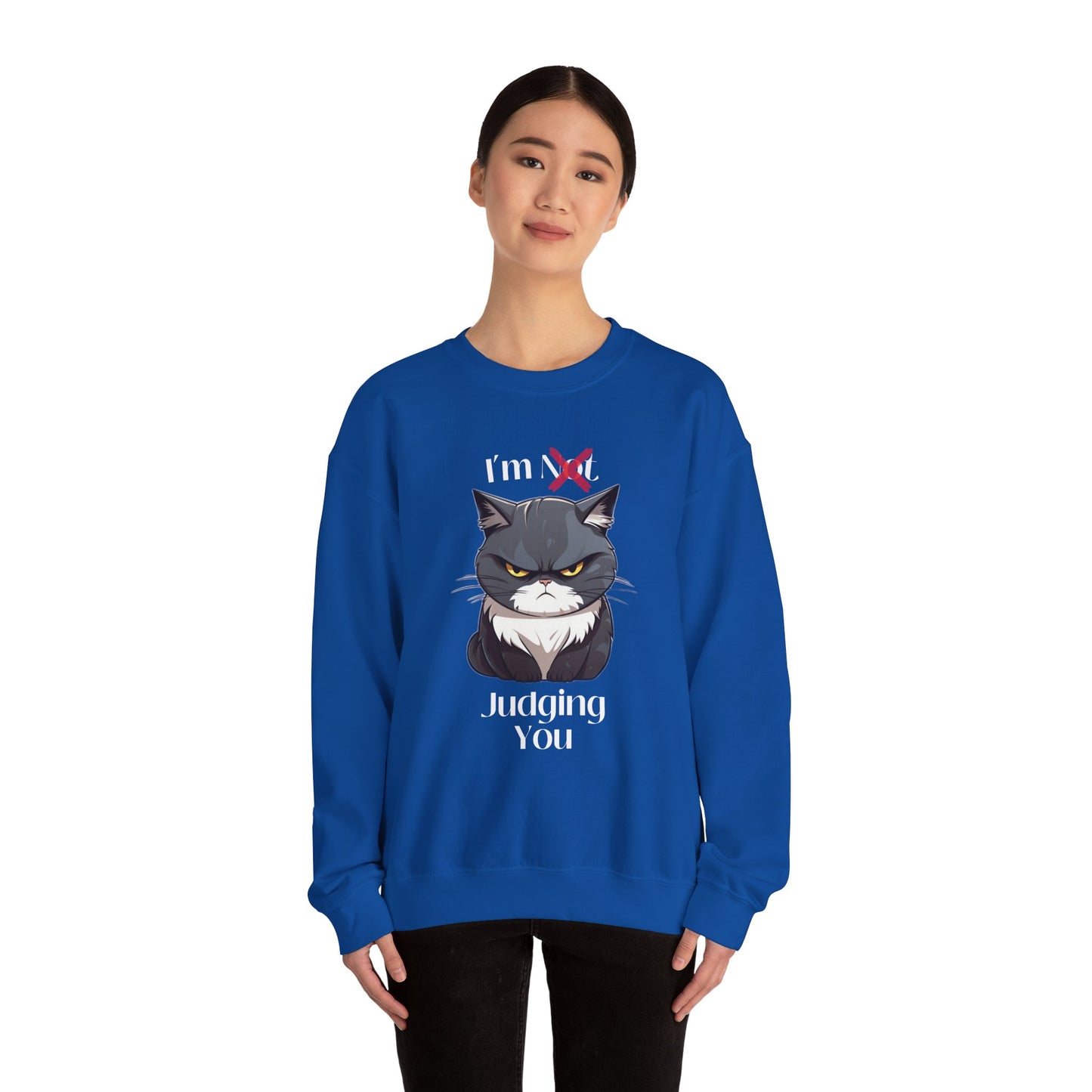 I'm Judging You Unisex Heavy Blend™ Crewneck Sweatshirt