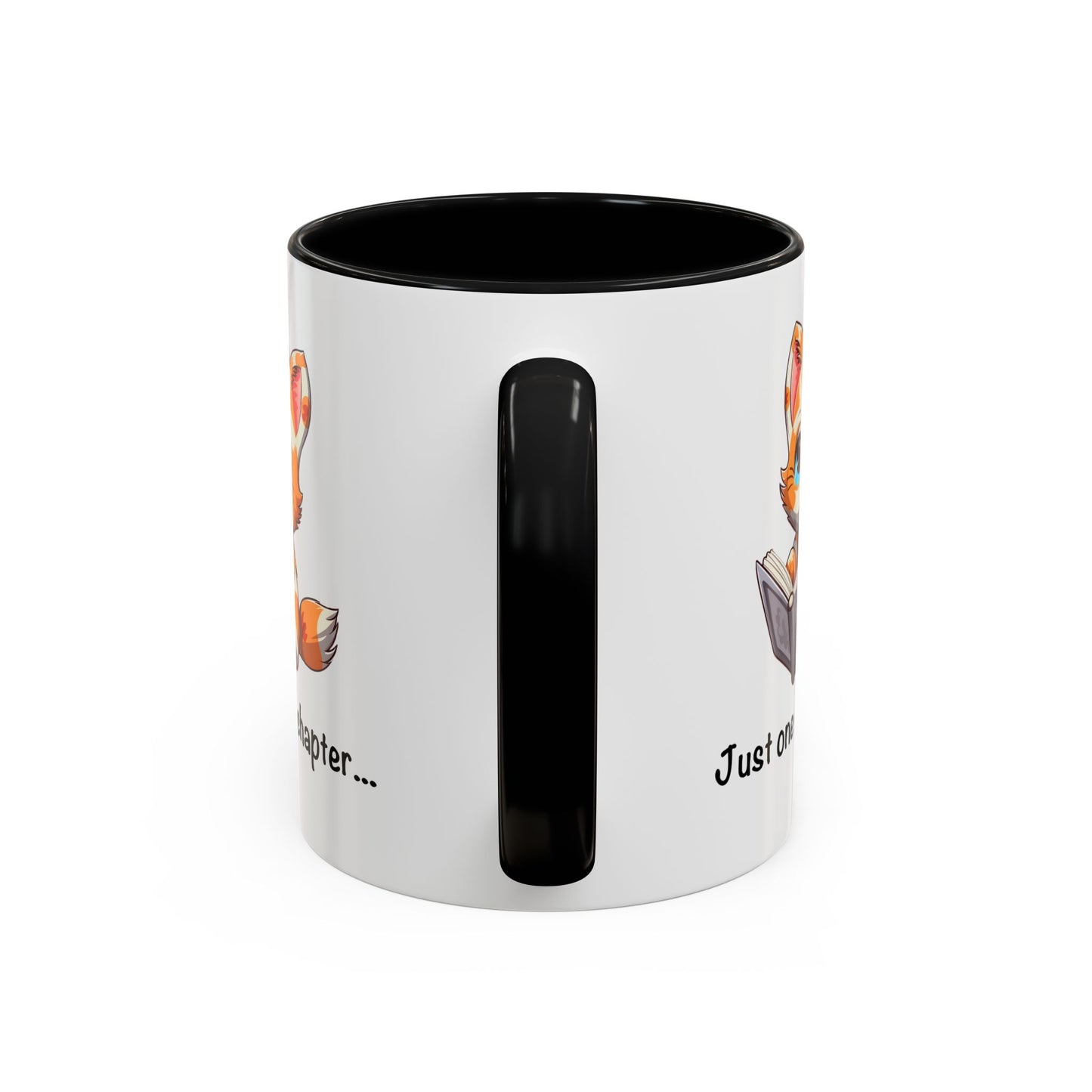 Just One More Chapter Accent Coffee Mug