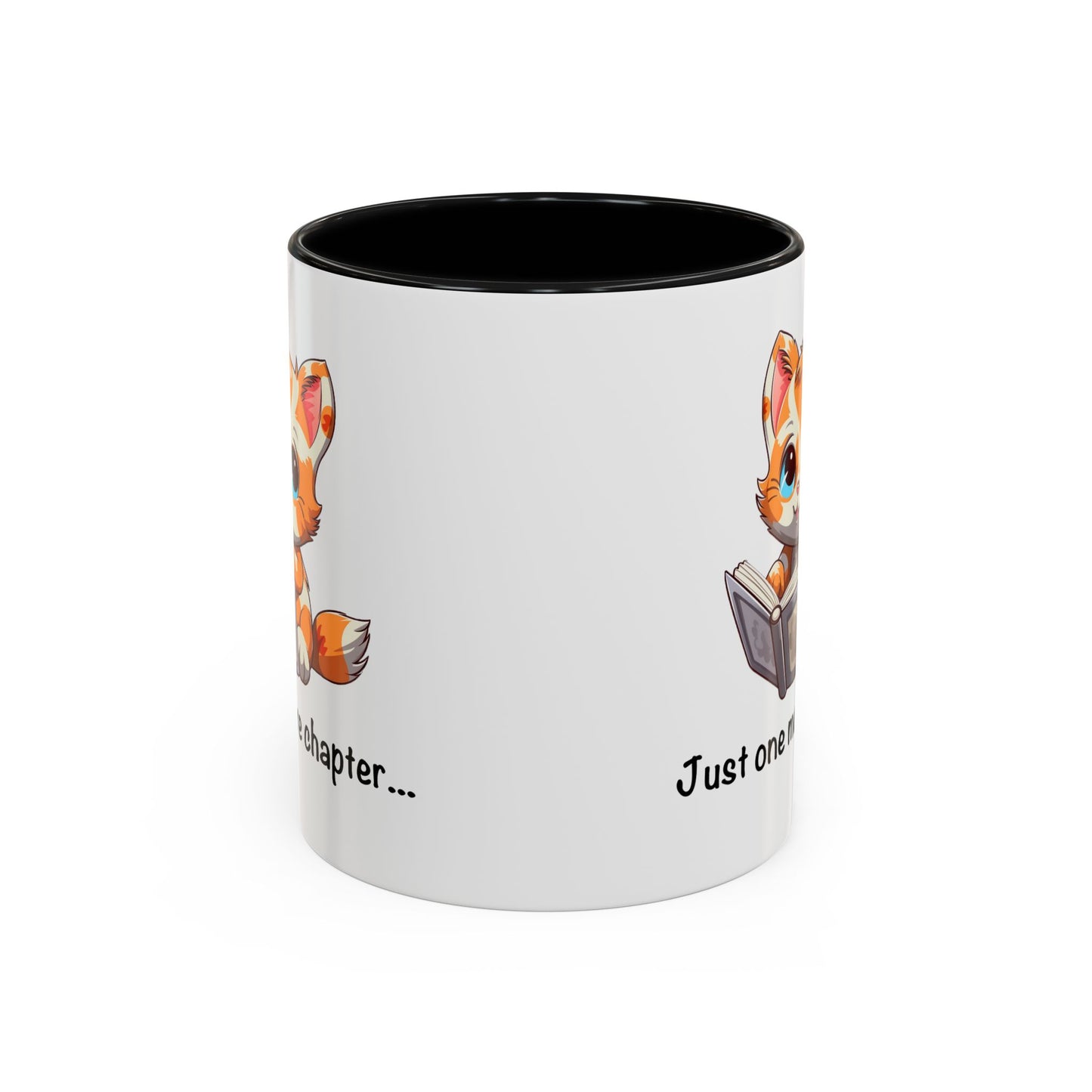 Just One More Chapter Accent Coffee Mug