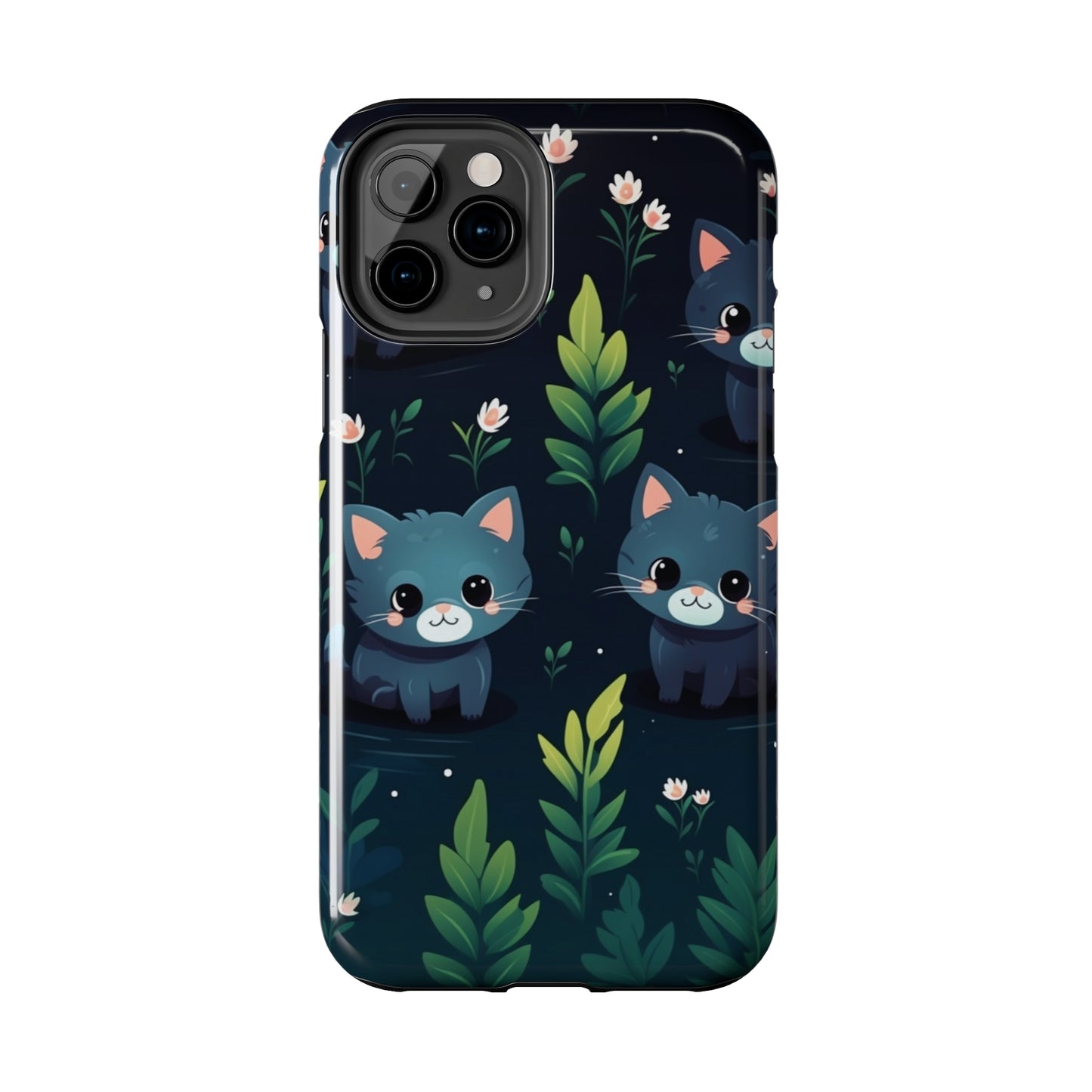 Woodsy Kitten Tough Phone Cases