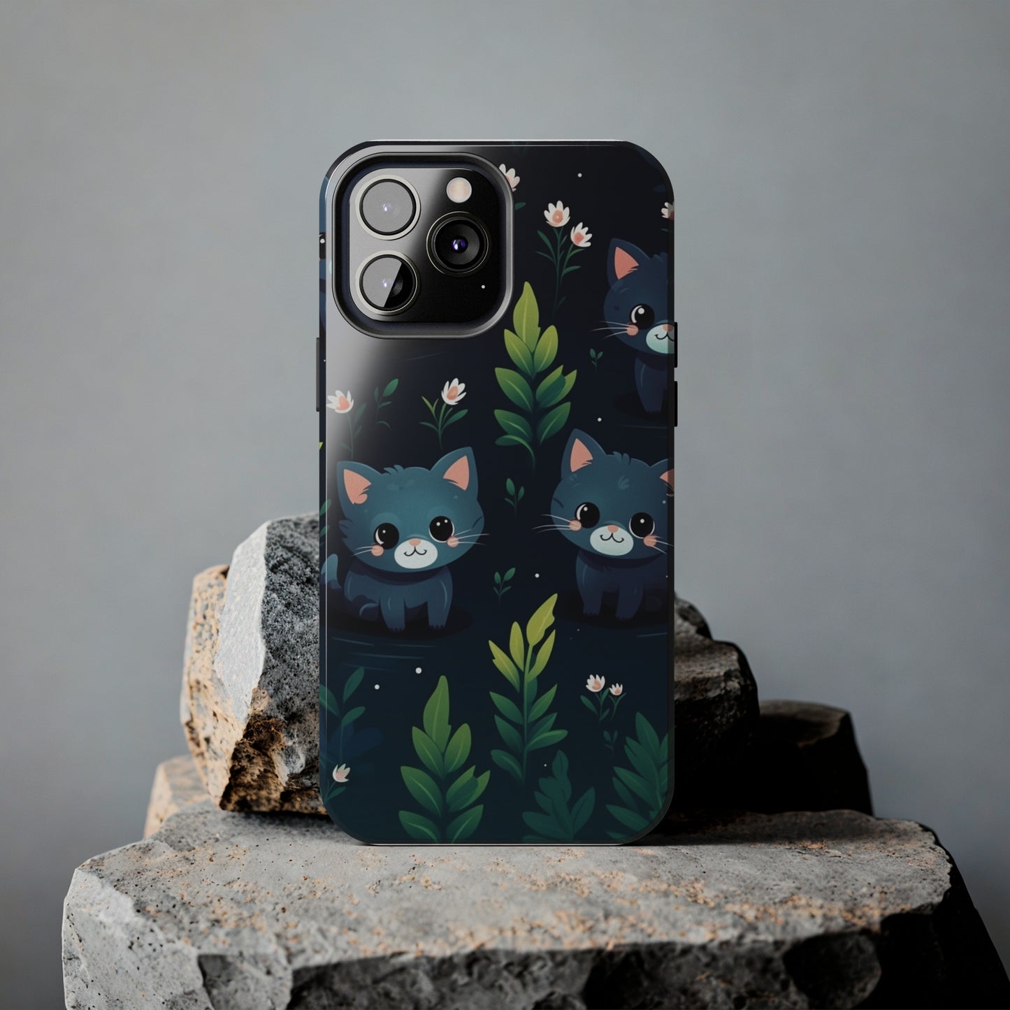 Woodsy Kitten Tough Phone Cases