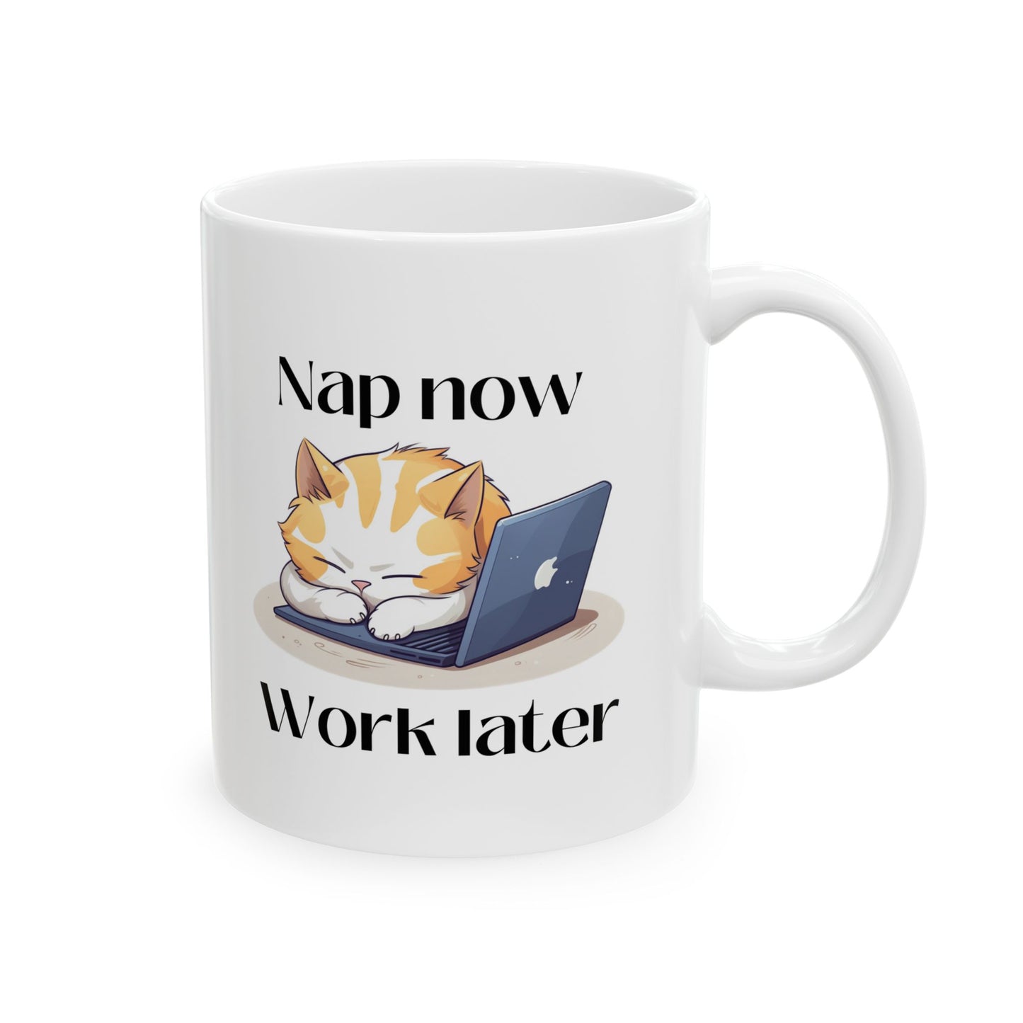 Nap Now Ceramic Mug 11oz