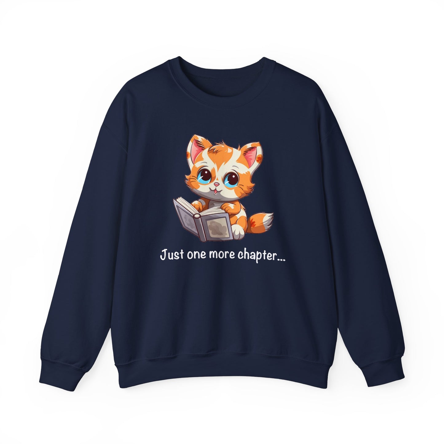 Just One More Chapter Unisex Heavy Blend™ Crewneck Sweatshirt