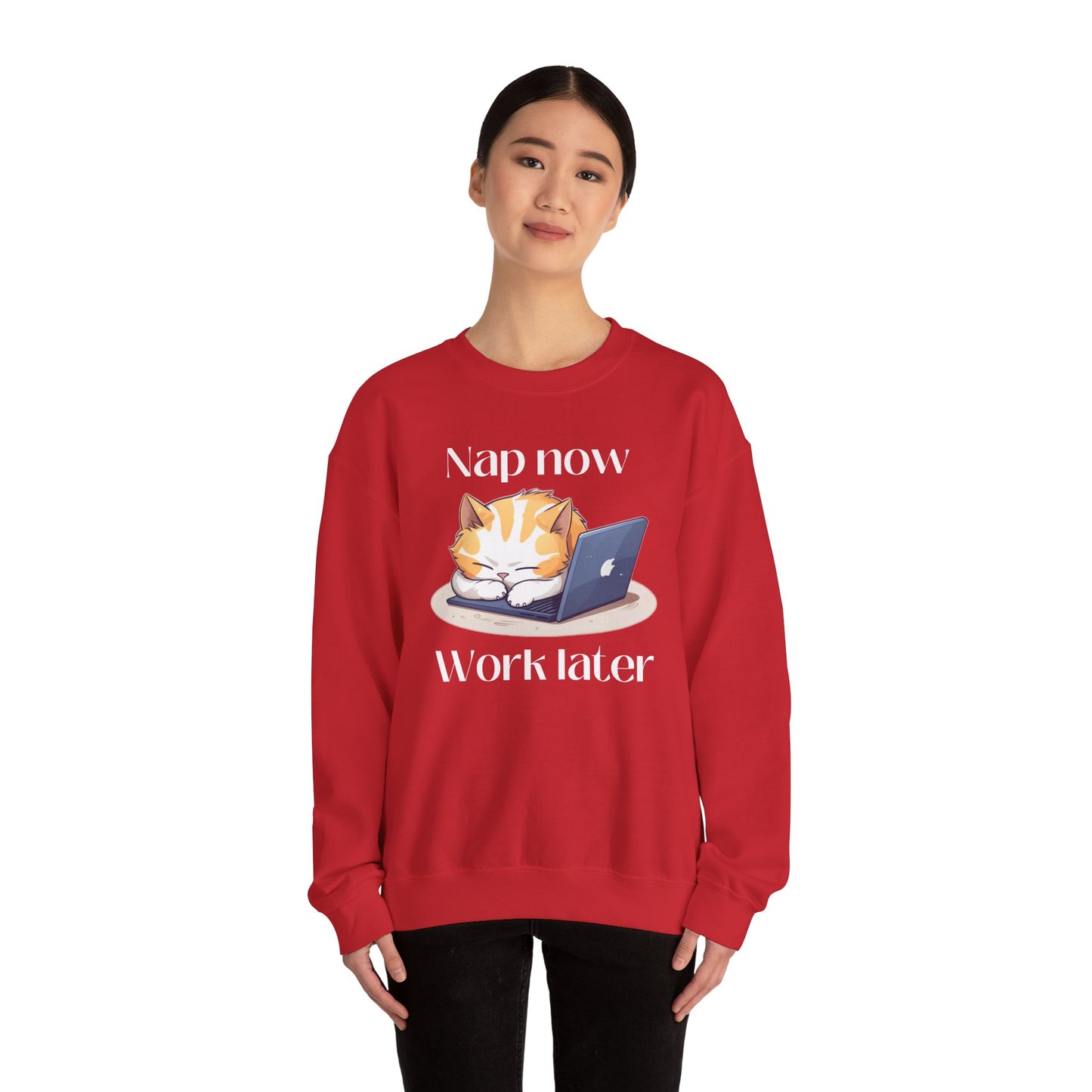 Nap Now Unisex Heavy Blend™ Crewneck Sweatshirt