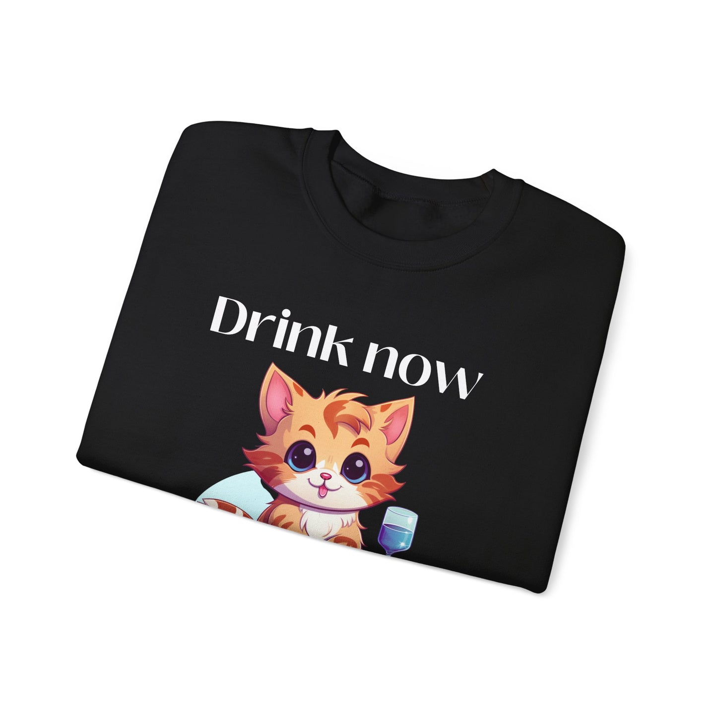 Drink Now Unisex Heavy Blend™ Crewneck Sweatshirt