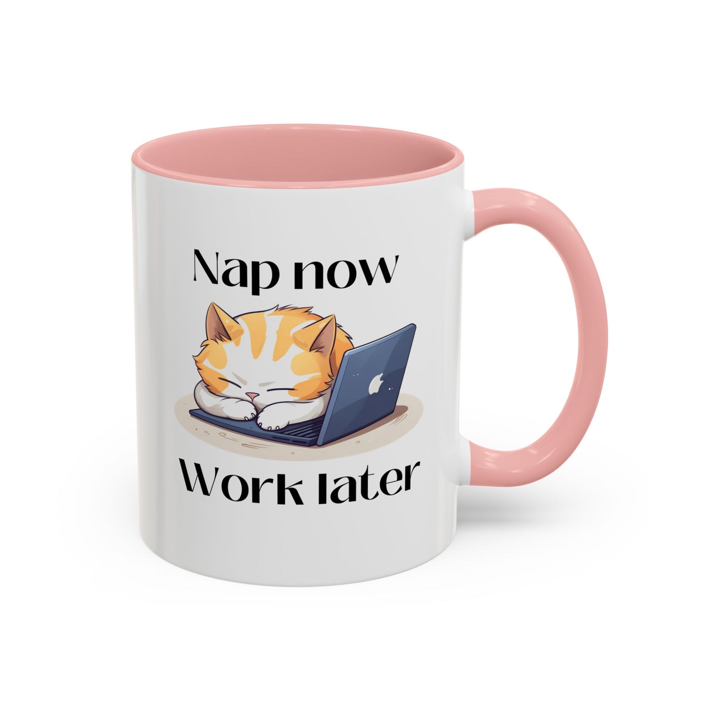 Nap Now Accent Coffee Mug