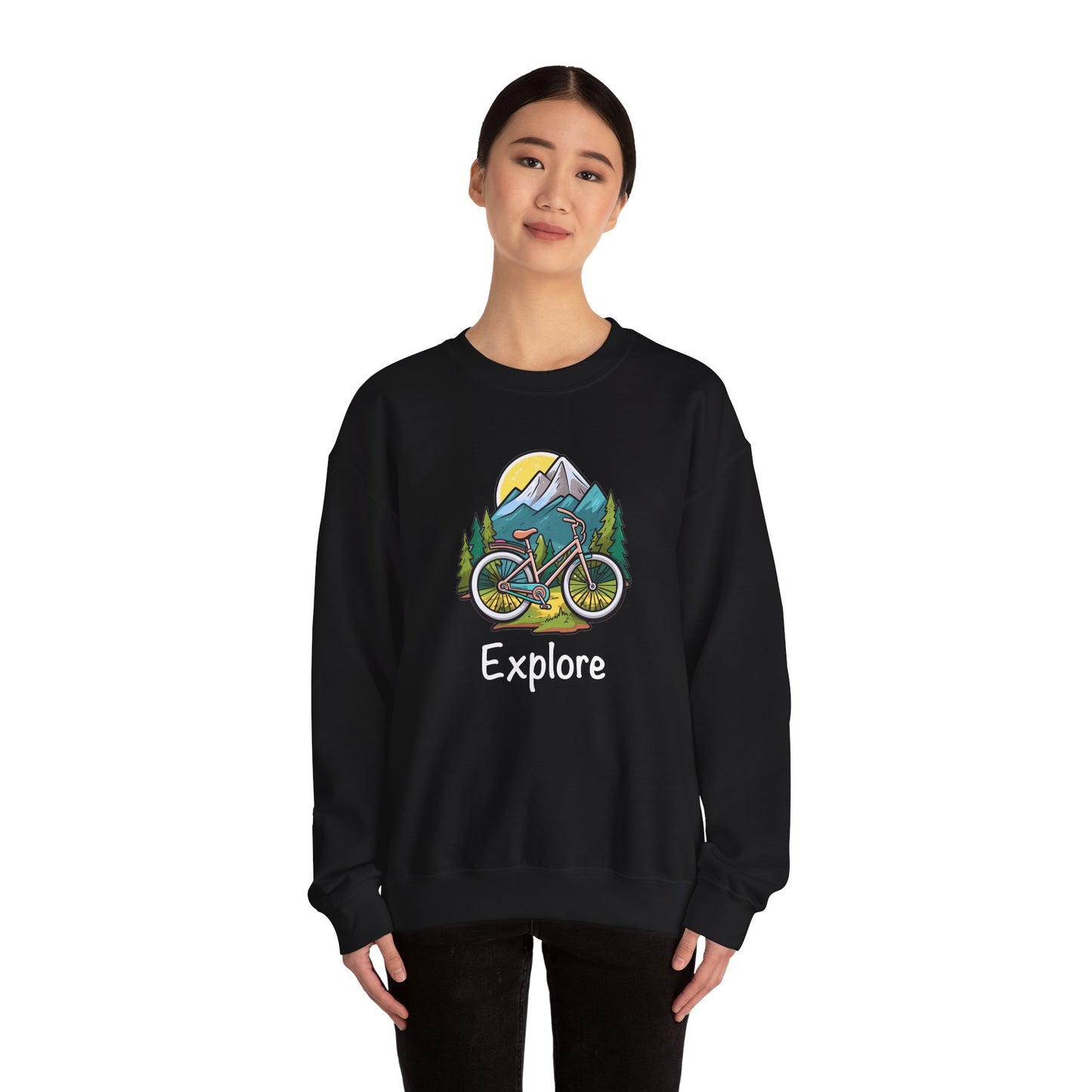 Explore Unisex Heavy Blend™ Crewneck Sweatshirt