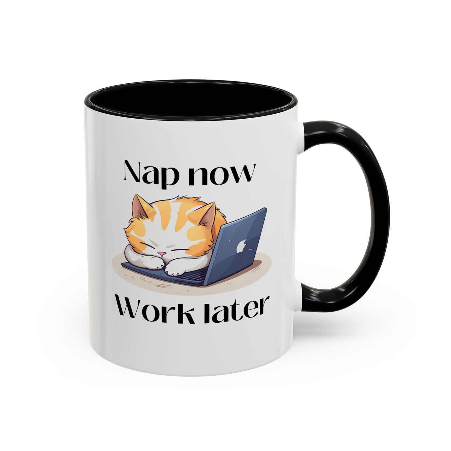 Nap Now Accent Coffee Mug