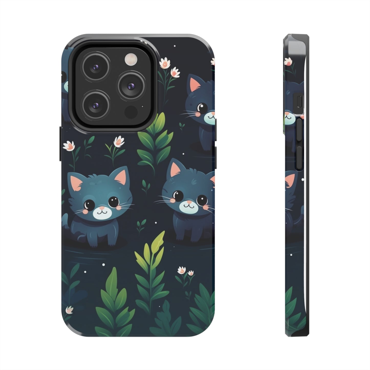 Woodsy Kitten Tough Phone Cases