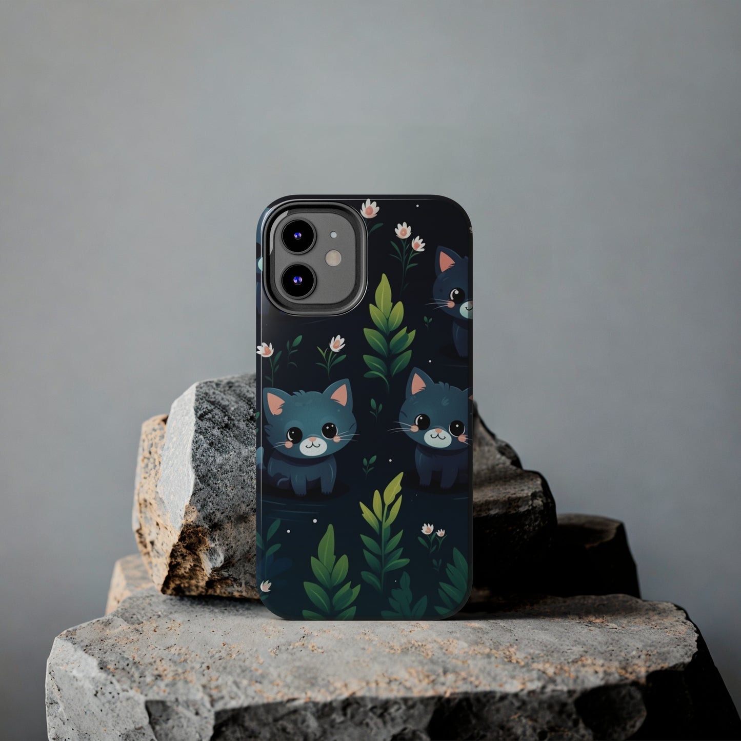 Woodsy Kitten Tough Phone Cases