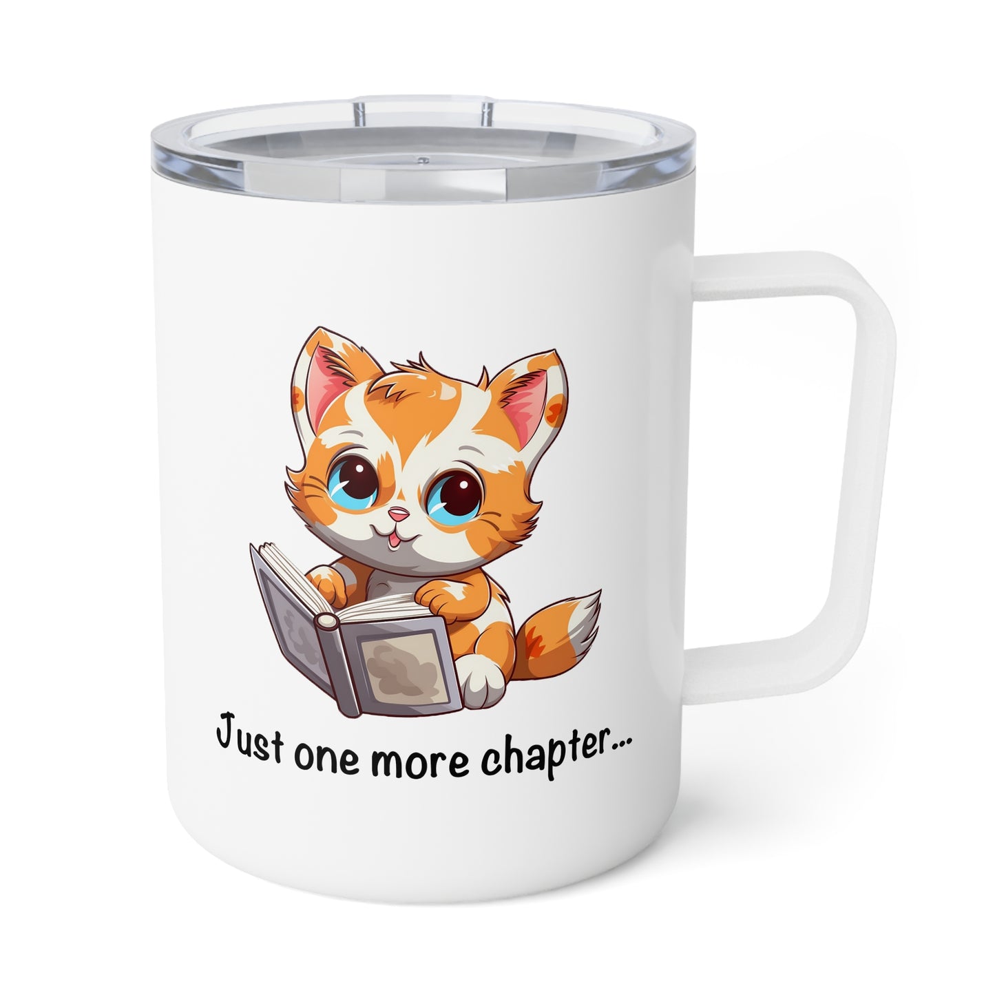 Just One More Chapter Insulated Coffee Mug, 10oz