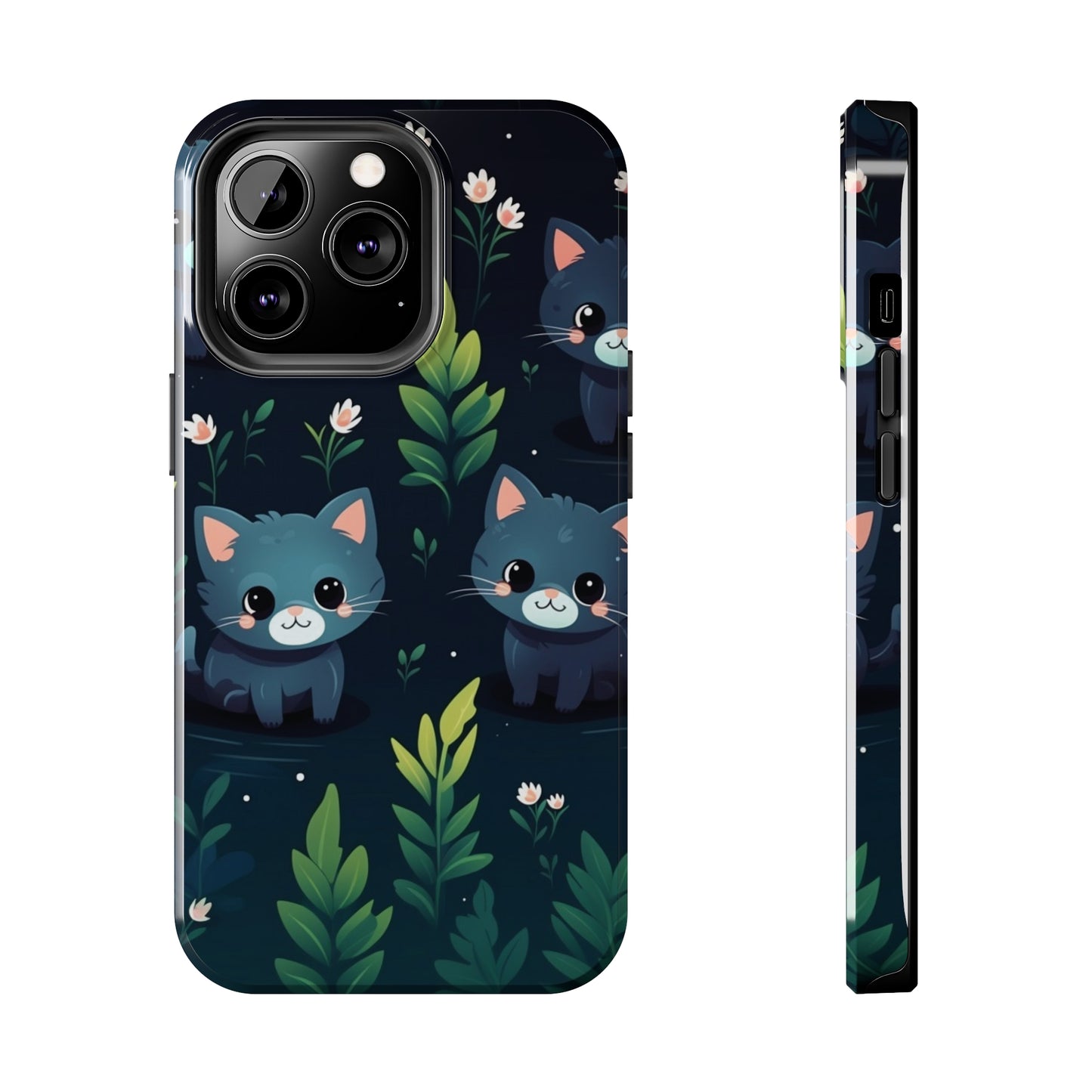 Woodsy Kitten Tough Phone Cases