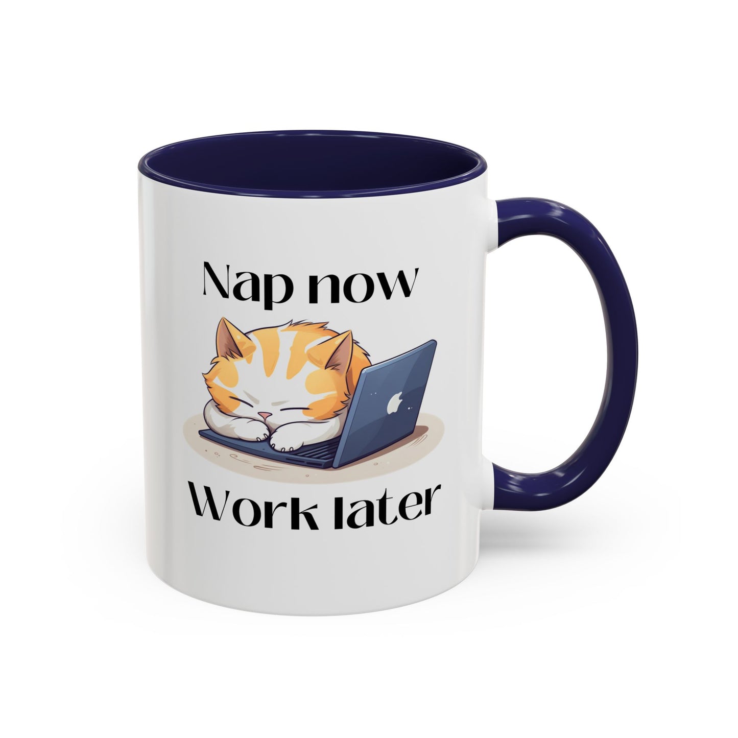 Nap Now Accent Coffee Mug