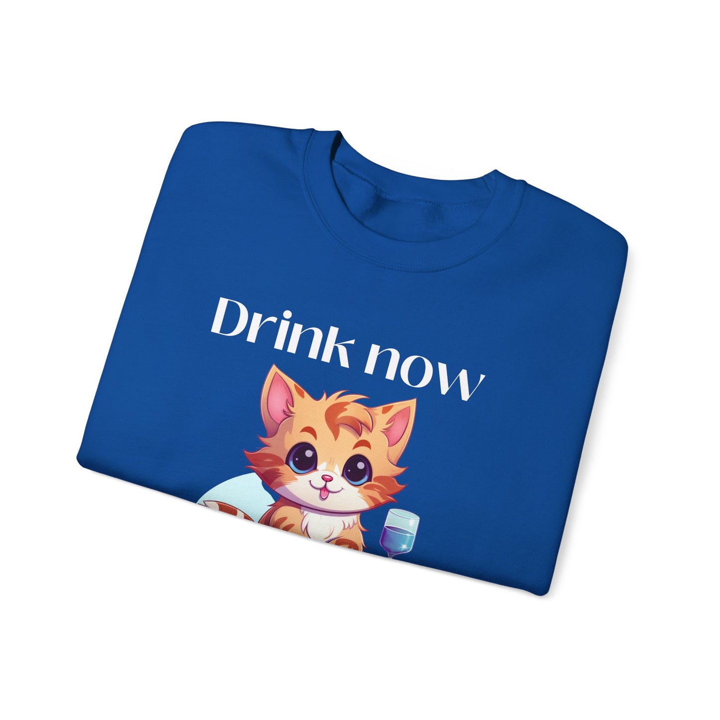 Drink Now Unisex Heavy Blend™ Crewneck Sweatshirt