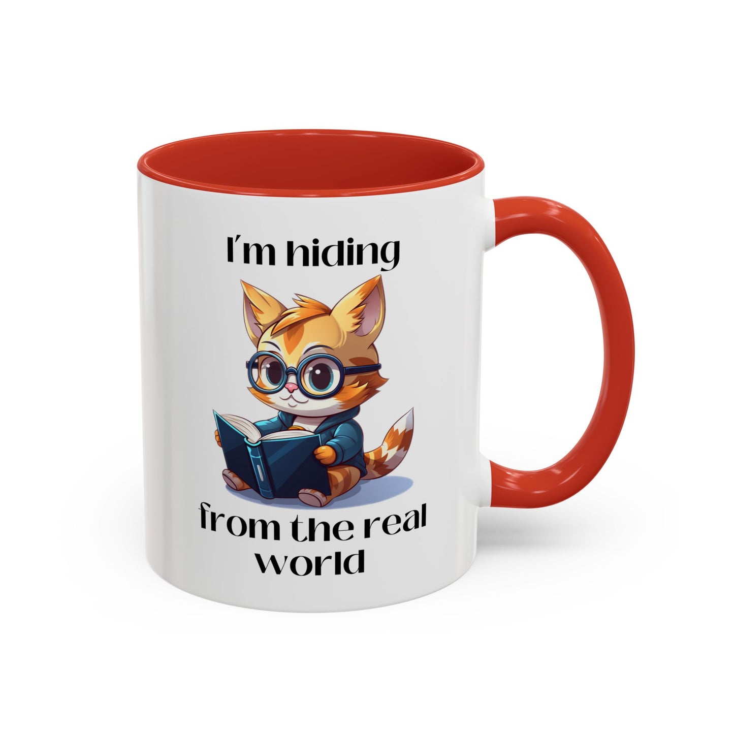 I’m Hiding Accent Coffee Mug