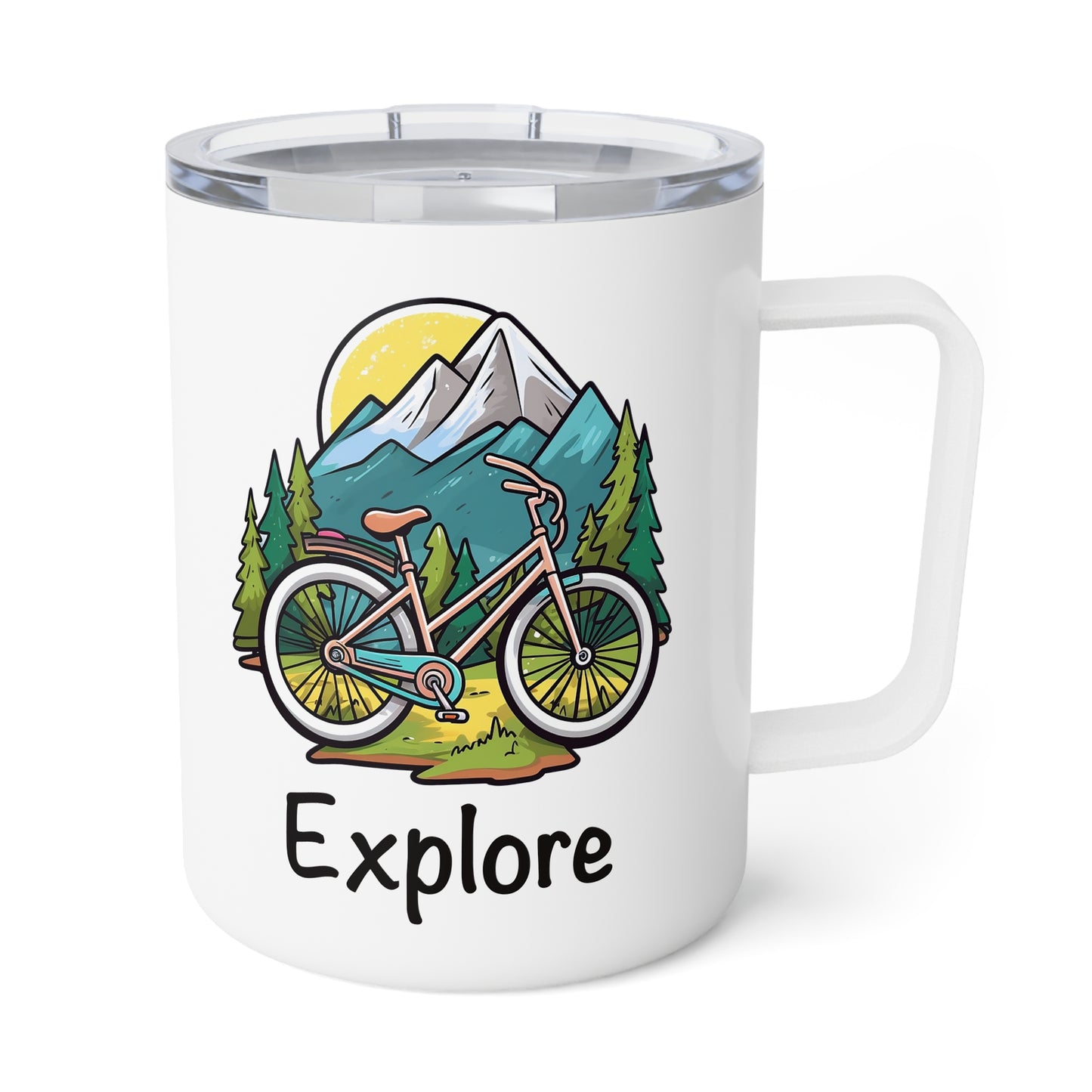 Explore Insulated Coffee Mug, 10oz