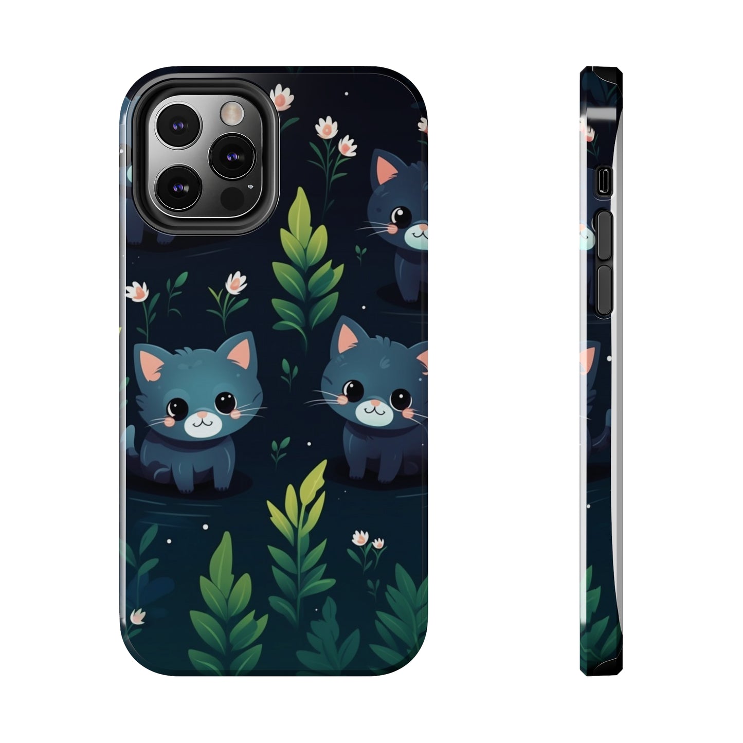 Woodsy Kitten Tough Phone Cases