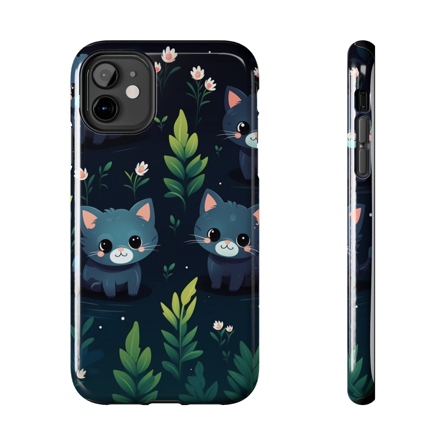 Woodsy Kitten Tough Phone Cases