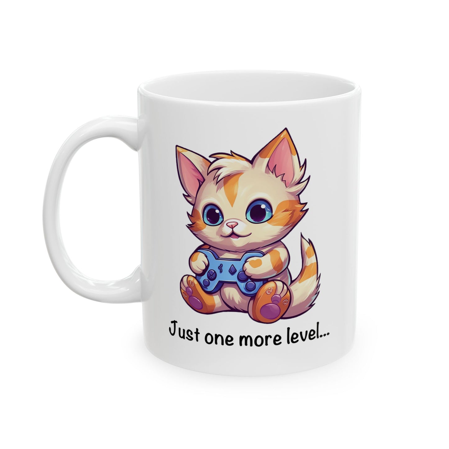 Just One More Level Ceramic Mug